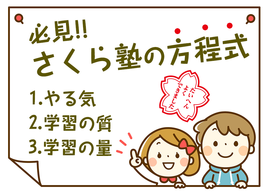 三重県玉城町のさくら塾の学習の秘密